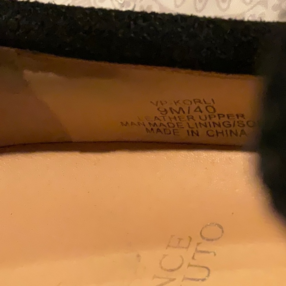 Vince Camuto Leather Slip On Shoes - Picture 7 of 7